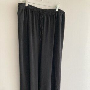 Freshwater Black Open Sided Pants Resort Beach Cover Up